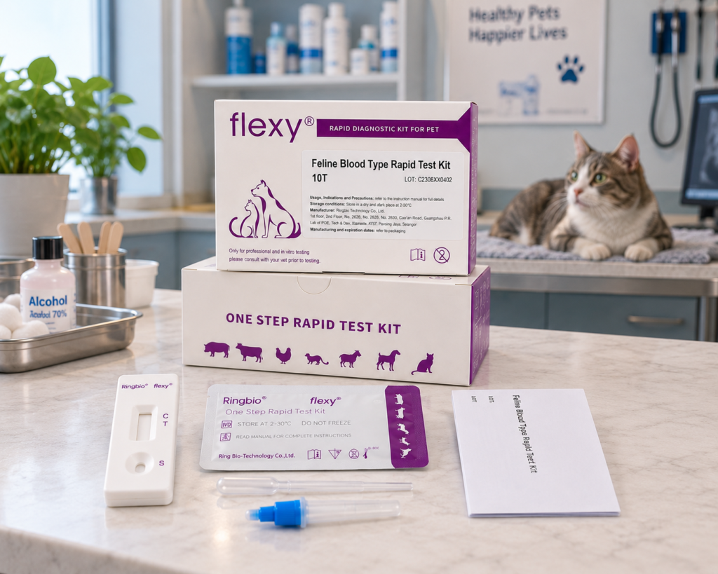 Feline Blood Type Test Kit