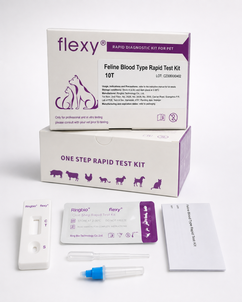 Feline Blood Type Test Kit